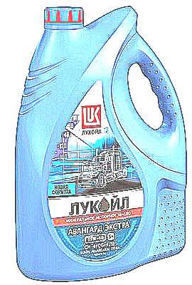 Моторное масло Лукойл (рисунок)